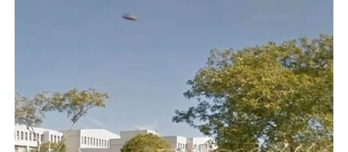 屏東加祿堂營區飛碟被谷歌拍到？　網友：ET被教召嗎？