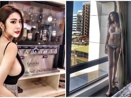 名模般的「超完美身材」！「長腿正妹」小路側乳，筆直美腿還有渾圓美乳太犯規！