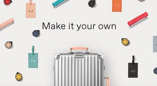 RIMOWA推出專屬「訂製」服務，八種顏色自由配，為您的旅行添增色彩！