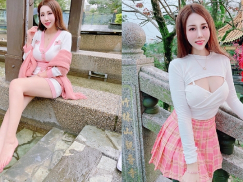 礁溪驚見小姊姊「小雅Cherry」，魚吃腳大曬嫩腿 網：「想幫你人工去角質」