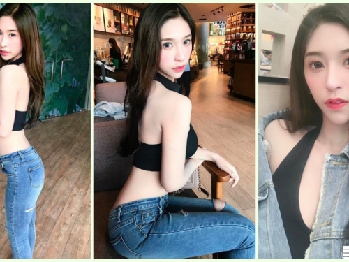 超性感！「白皙爆乳妹」超美水蛇腰太犯規！誘惑的「火辣影片」畫面逼死人呀…