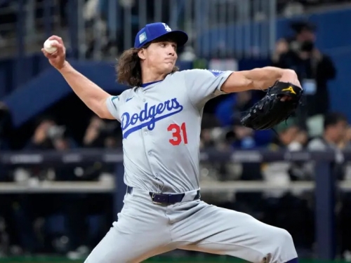MLB》道奇王牌Glasnow背部緊繃進傷兵名單！主帥Roberts曝光歸隊時間