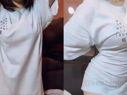 貧乳一秒變巨乳！日本「睡衣挑戰」偷渡了不穿內衣的壞壞妹子