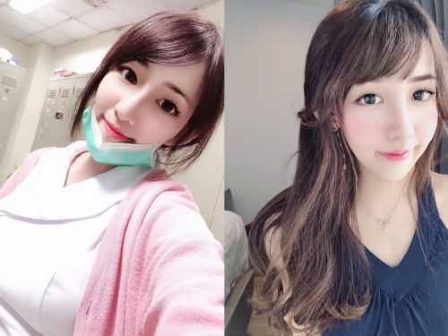 想被她打針！正妹護理師「Elle」貼身護士服包不住「渾圓D奶」　感覺隨時都要爆開啦