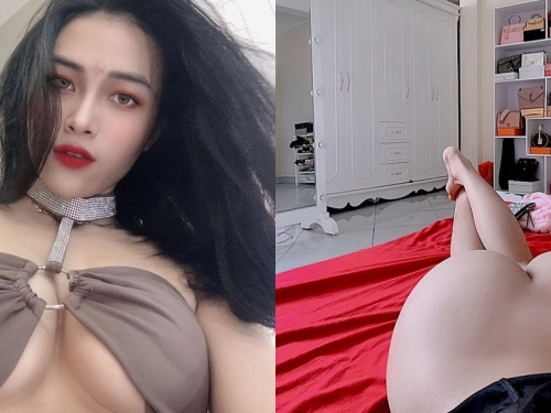 「越南巨乳妹」穿衣超辣，在家更猖狂！裸著「雪白饅頭臀」放膽自拍！
