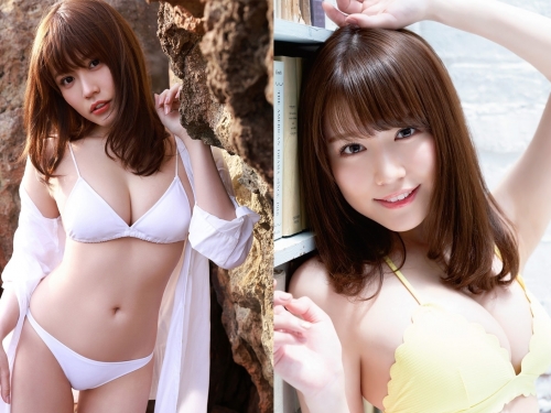 巨乳版有村架純「小日向ゆか」中路大開解放白嫩雪乳　甜笑賣萌可愛到一個犯規