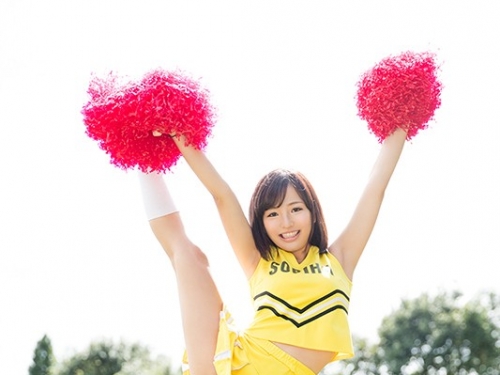 身體「超柔軟」棒球啦啦隊員下海！女大學生日向曜用濃濃的豆漿紀念自己的青春