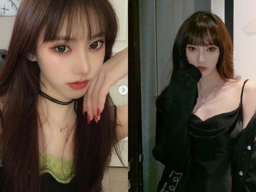 辣妹老闆娘小傅「黑色低胸裝」好吸睛，小露乳溝就充滿深深誘惑！