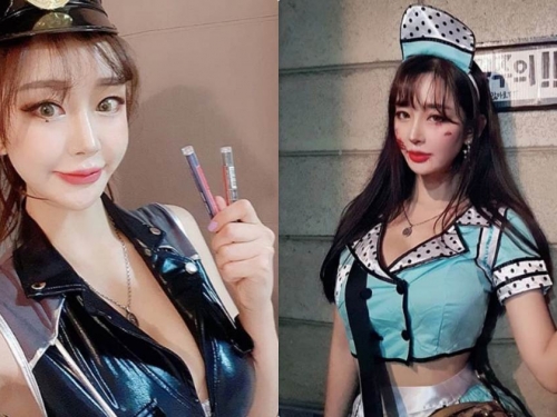 萬聖趴遇見火辣俏女僕！傲人上圍+纖腰立刻成全場焦點！