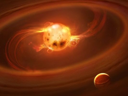 科學家首次直接觀測恆星與其原始星盤互動細節