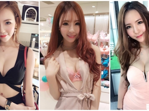 新竹超兇「爆乳內衣店長」！渾圓美乳太搶眼，客人都狂噴鼻血了！