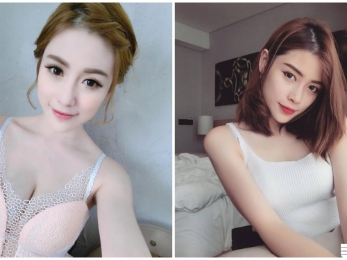 性感洋裝「直接開出深溝」！正妹「豐滿美乳」讓人好想征服啊！