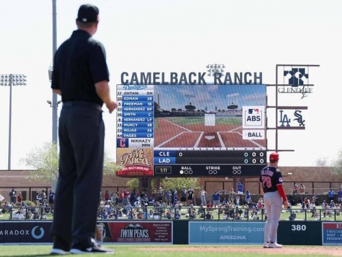 MLB》春訓電子好球帶測試數據出爐！ 挑戰成功率破5成
