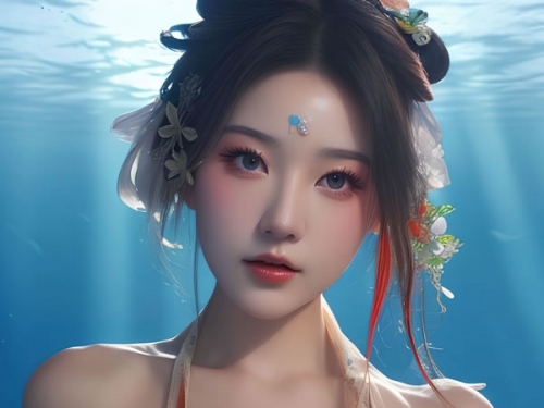 AI生成 AI古裝美女
