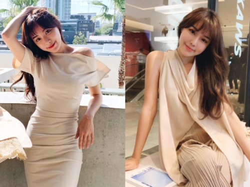 顏值太高級！性感闆娘「Stephanie」氣質清新笑容甜美，性感腰間纖細到逆天又誘人！