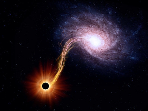 觀測恆星異常運動 天文學家發現銀河外黑洞