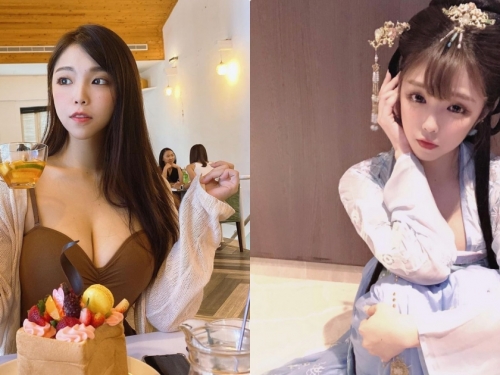 古裝正妹「Mia米亞亞」臉蛋超甜美，實際身份是「火辣H奶酒商」！