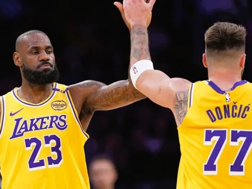 NBA》湖人陷危機！雙星Doncic、LeBron躺傷兵名單恐缺席洛城內戰