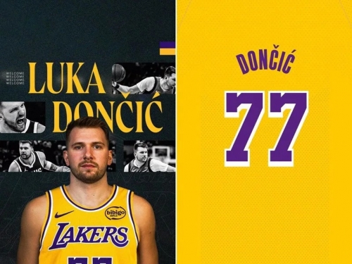 NBA》唐西奇繼續穿77號 湖人：他未來幾年將領導球隊