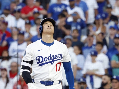 MLB季後賽》大谷翔平打擊完全躺平！ 分區賽打擊率0.056、慘吞9K