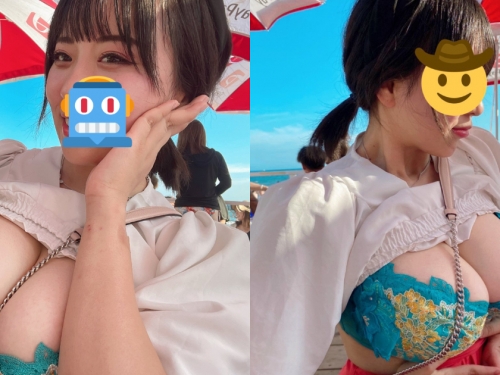 巨乳酒保「すばさん」不管沙灘還是派對　乳量總是全場最猛！