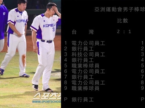 亞運成棒贏韓國為何這麼爽？一張圖看懂兩隊薪資差距...難怪韓媒崩潰自嘲「雅加達慘案」