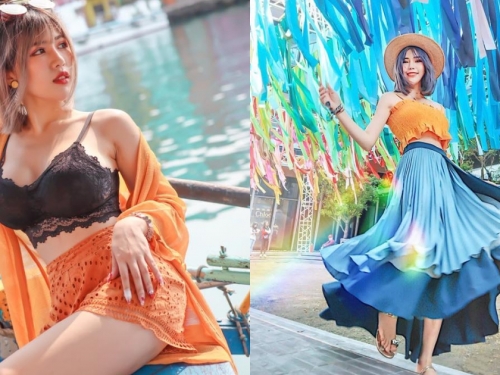 台灣景點被她承包了～「Sarre彌海砂」各地踩點留下絕美身影 「美胸美腿」不忘入鏡～