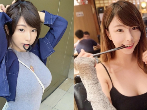 甜美刺青師「Zoe So」豐滿身材藏不住　背上斜背包就現出原形