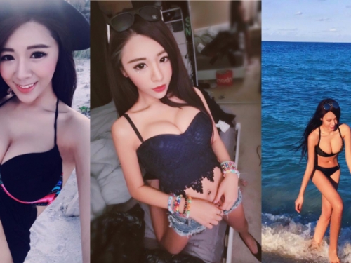 這腿我很可以！「長腿正妹」超飽滿美乳在西雅圖宣揚國威啦！