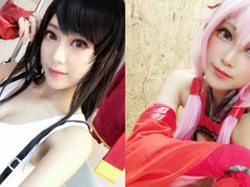 「性感Coser」快把衣服撐壞了　卸下裝扮竟然是清純女孩！