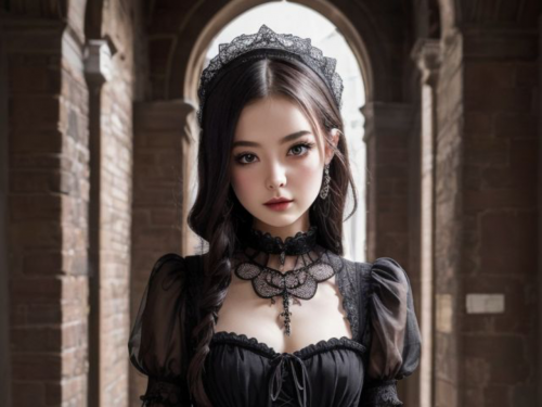 一位性感白晰女孩