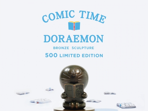 全球限量 500 枚！DDT STORE 第四彈多啦A夢銅像 – 「漫畫迷多啦A夢鑄銅像」，就在五月份...