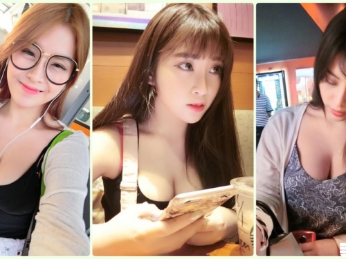 好猛啊！E奶辣模「對坐視角」炸出神猛乳量！感覺衣服都快要撐爆了…