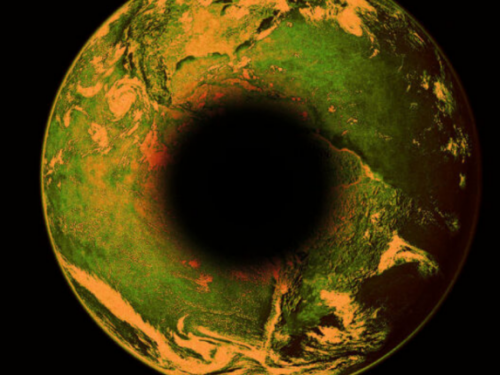 有篇論文指出地球正中心是一個由黑洞組成的