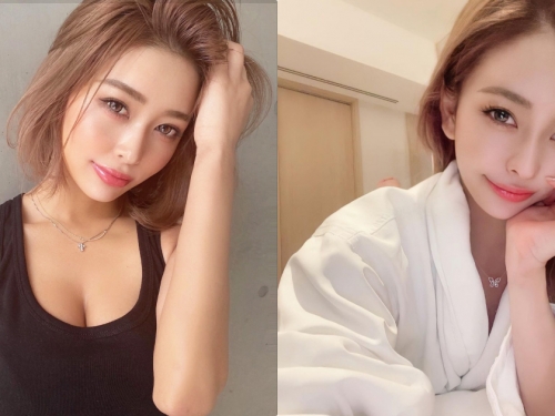 美豔正妹「穿浴袍好惹火」，性感的美肌太有女人味！