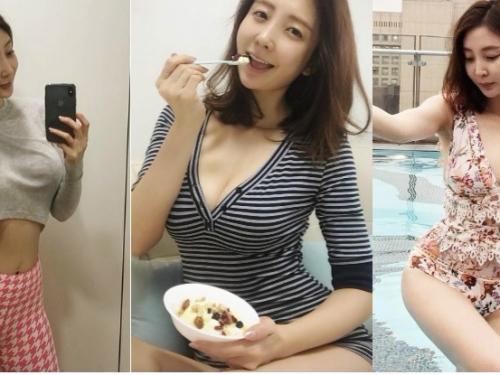 激爆！妹子深V大露兩粒「白嫩南半球」，乳力全開「塞好塞滿」整個螢幕！