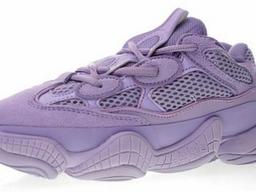 這顏色你可以嗎？如果看膩一成不變的黑白YEEZY 500 試試這雙華麗「紫羅蘭」吧！