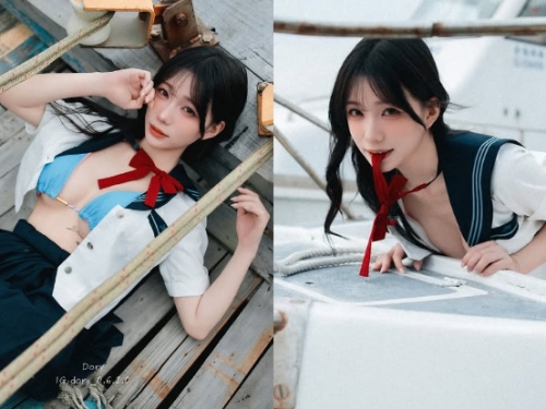 海釣少女「Dory」全脫了！「美乳水蛇腰」讓全民來捕撈！