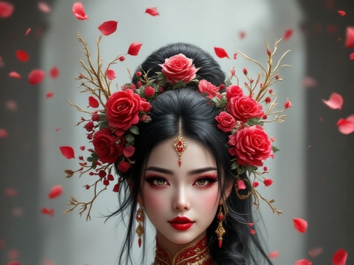 Goddess of the Sacred Rosary