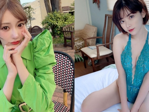 「深田詠美」合體「明日花綺羅」！「F罩杯」抱著相撞太吸睛，秒破百萬人觀看！