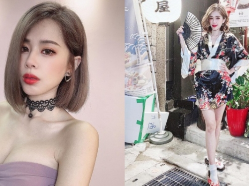 電眼美模「嵐玥」化身一日店長！和服造型放風「纖細美腿」被網友大讚