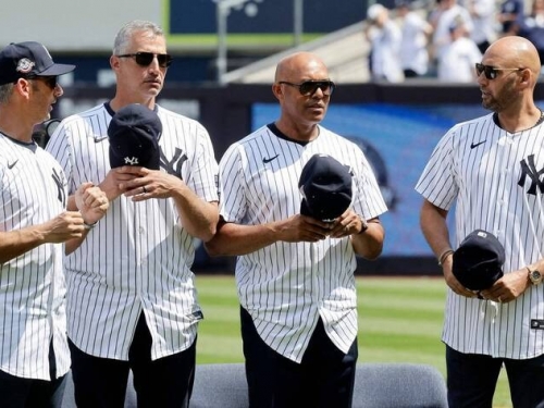 MLB》09年洋基奪冠傳奇齊聚！條紋軍卻慘遭前農場好手教訓中止3連勝