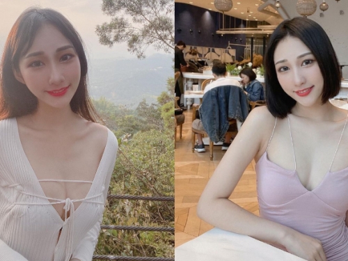 長髮、短髮她都能駕馭！鄰家女孩「Sunny 岑晴晴」展現性感狂圈粉