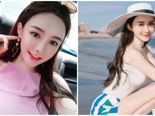 21歲甜美網拍老闆娘！海邊辣曬「雪白美肌」，透嫩到讓人流口水...