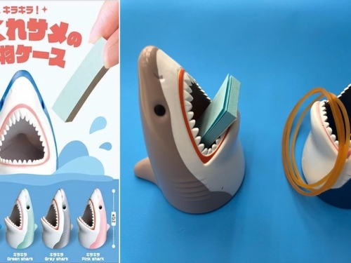 血盆大口！　日本扭蛋商IP4推出「餵鯊魚！小物掛勾」扭蛋系列！