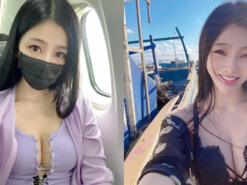 滷味妹「小桃子」超猛戰服只用別針固定　豐滿上圍快撐壞衣服