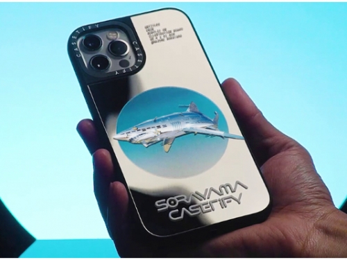 空山基首度聯名！CASETiFY 打造「機械女郎」浮雕科幻感配件　新作「機械鯊魚」也登場！