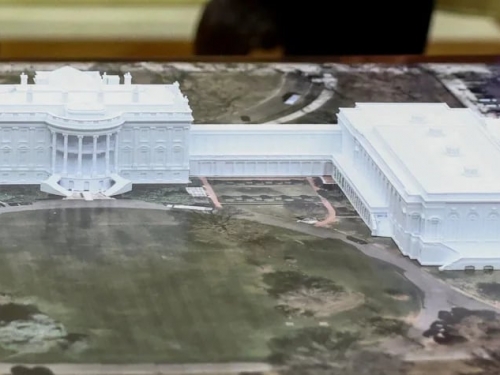 川普拆東廂蓋宴會廳...面積幾是白宮主樓2倍大 耗資3億元