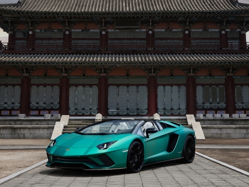 全球唯二「八卦牛」！韓國限定 Lamborghini Aventador S Roadster 洋溢傳統韓風