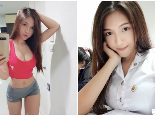 爆乳正妹運動「駱駝蹄」好清楚！ 貼身褲解放「超養眼曲線」!